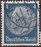 Germany 1933 Von Hindenburg 4 Pfennig Blue Scott 417
